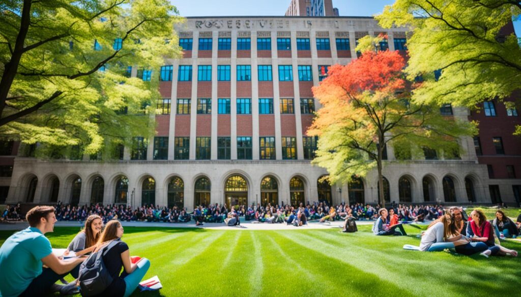 campus life at Roosevelt University