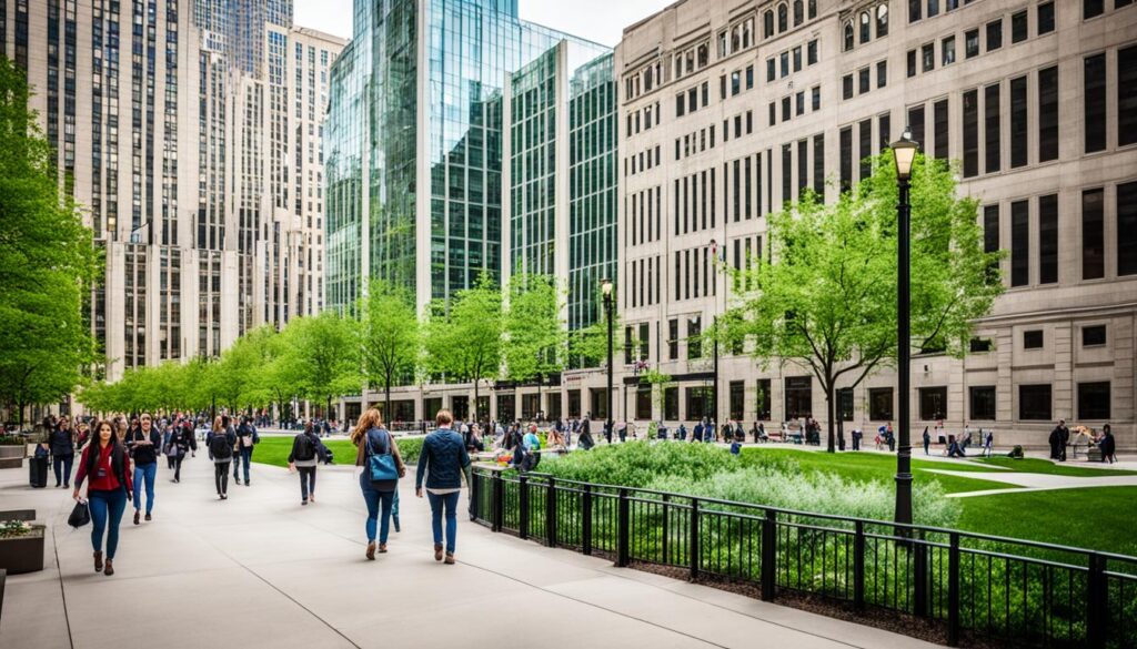 downtown Chicago campus